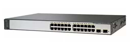24 порта 10/100Base-T PoE, 2 порта 1Гб SFP