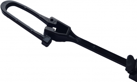 Зажим анкерный P25-S для плоского оптического кабеля FTTH, рабочая нагрузка 1кН