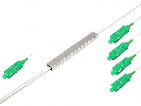 Делитель оптический планарный 1x4.SC/APC 1м.