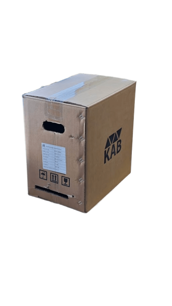 Кабель оптический FTTH DROP комбинированный 2 волокна G657 KAB.F8.702.C в коробке