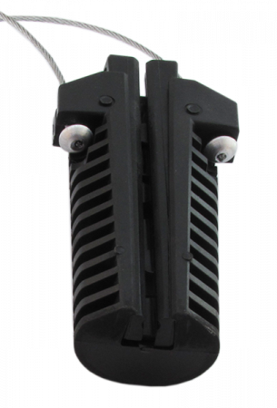 Зажим анкерный натяжной PA-69 1.8 кН для подвеса круглого самонесущего оптического кабеля диаметром от 6 до 9мм