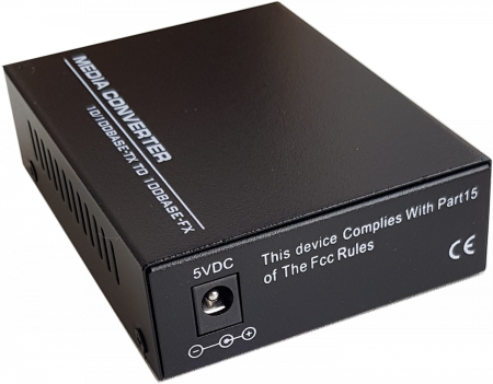 Медиаконвертер FT-120A WDM медиаконвертер 10/100Base-TX/100Base-FX, TX 1310 нм /RX 1550 нм, SC, 20 км