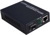 Медиаконвертер FT-1000-SFP 10/100/1000Base-TX без SFP модуля с блоком питания