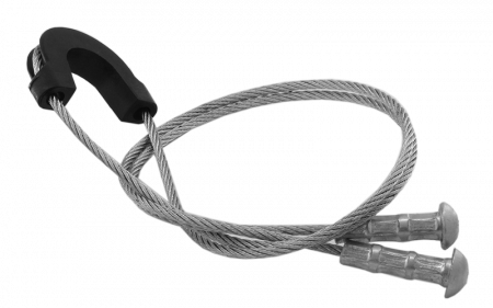 Зажим анкерный натяжной PA-400L, кабель 4-7 мм, 3 кН для подвеса оптических кабелей с диэлектрическим силовым элементом.