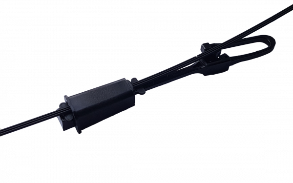 Зажим анкерный P25 для плоского оптического кабеля FTTH