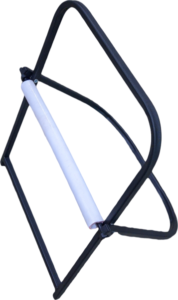 Устройство для переноски и отмотки кабеля для барабанов c оптическим кабелем диаметром до 35см и весом до 28кг.