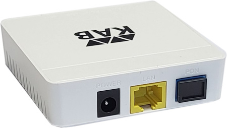 Абонентское устройство XPON ONU/ONT (Optical Network Unit) поддерживает 1 порт XPON (SC/UPC) и 1 порт 10/100/1000Base-T (RJ45) в мини корпусе